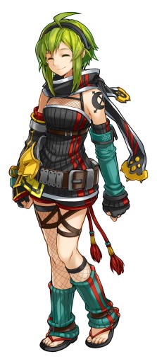 画像ギャラリー No.005のサムネイル画像 / 新キャラクターはニンジャっ娘！　「TARTAROS-タルタロス-」次期大型アップデート「ルコプロジェクト」特設サイトを公開