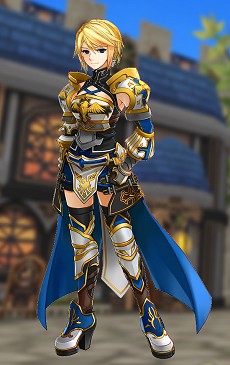 画像ギャラリー No.003のサムネイル画像 / 今度は女聖騎士様!「タルタロス」9番目のマイキャラ“エルピントス”先行プレイレポート