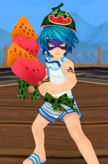 画像ギャラリー No.015のサムネイル画像 / 「タルタロス：リバース」夏イベントが開催。スイカをイメージしたアバターが登場