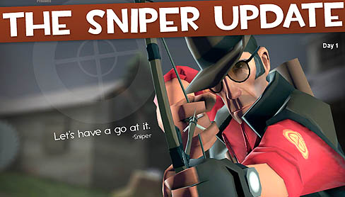 画像ギャラリー No.001のサムネイル画像 / 「Team Fortress 2」で,スナイパーの新武器“弓”が公開