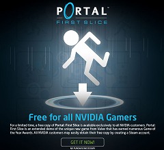 画像ギャラリー No.001のサムネイル画像 / Valve,NVIDIAユーザー専用の「Portal」デモ版をリリース