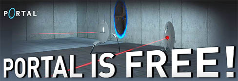 画像ギャラリー No.001のサムネイル画像 / Valve，名作パズルゲーム「Portal」が5月24日まで無料でプレイ可能。誰でも壁に穴ボコを開けるチャンスが到来