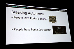 画像ギャラリー No.016のサムネイル画像 / ［GDC 2012］エアリスは冒険の途中で死んでしまったからこそ良いのだ――ゲームデザインのルールをあえて破る有効性