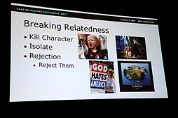 画像ギャラリー No.036のサムネイル画像 / ［GDC 2012］エアリスは冒険の途中で死んでしまったからこそ良いのだ――ゲームデザインのルールをあえて破る有効性