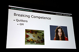 画像ギャラリー No.053のサムネイル画像 / ［GDC 2012］エアリスは冒険の途中で死んでしまったからこそ良いのだ――ゲームデザインのルールをあえて破る有効性