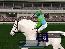 画像ギャラリー No.005のサムネイル画像 / 「Gallop Racer ONLINE」で,Lievoイメージガールと遊べるイベント