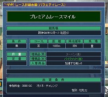 画像ギャラリー No.001のサムネイル画像 / 「Gallop Racer ONLINE」,プレミアムレース第2弾実施