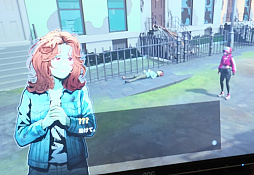画像ギャラリー No.015のサムネイル画像 / 知能を蝕むウイルスが残したスラムを，父を探す少女が旅する「Rustown」。殴られても殴り返せない，ストーリー没入型アクション［BIC2026］