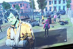 画像ギャラリー No.017のサムネイル画像 / 知能を蝕むウイルスが残したスラムを，父を探す少女が旅する「Rustown」。殴られても殴り返せない，ストーリー没入型アクション［BIC2026］