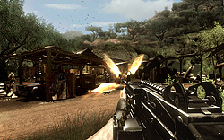 画像ギャラリー No.008のサムネイル画像 / ［E3 2008＃07］大物タイトルが鈴なりのUbisoft Entertainmentから，Far Cry 2をレポート 