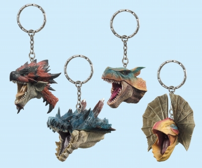 画像ギャラリー No.001のサムネイル画像 / 「モンスターハンター」組立式フィギュア&ヘッドキーホルダー登場