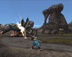 画像ギャラリー No.023のサムネイル画像 / 多彩な武器で狩れ! 「モンスターハンター フロンティア オンライン」オリジナルの特殊リーチ武器,SP武器,剛種武器,秘伝書に注目