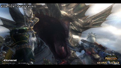 画像ギャラリー No.027のサムネイル画像 / 高解像度画面でラヴィエンテが暴れ回る,「MHFベンチマーク【大討伐】」を4Gamerで先行配布