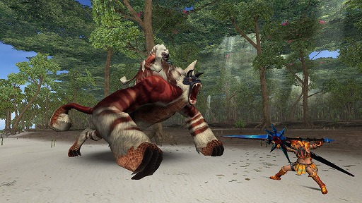 画像ギャラリー No.006のサムネイル画像 / 【PR】フレッツ光を使って「モンスターハンター フロンティア オンライン」を楽しもう！　雷属性太刀「光刀」の魅力とは？