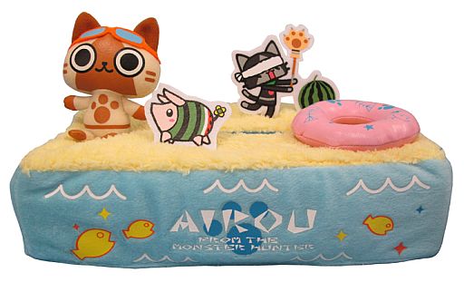 画像ギャラリー No.009のサムネイル画像 / 「モンハン」，夏限定柄ジオラマティッシュカバーなどのプライズが6月下旬登場