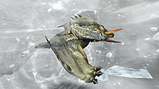 画像ギャラリー No.022のサムネイル画像 / 「MHF-G」，G9アップデートで登場する第四の遷悠種「氷牙竜 ベリオロス」が公開。「ヱヴァンゲリヲン新劇場版」コラボ第2弾の情報も