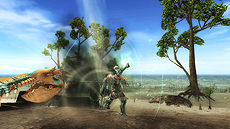 画像ギャラリー No.008のサムネイル画像 / 新武器種「スラッシュアックスF」の映像もあり。「MHF-G」大型アップデート「G10」のプレビューサイトが本日オープン