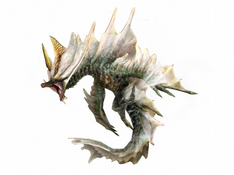 画像ギャラリー No.005のサムネイル画像 / 「MHF-Z」，新たな古龍「嵐龍アマツマガツチ」と「雅翁龍イナガミ」を11月1日に実装。新フィールド「霊峰」や新防具の情報も公開