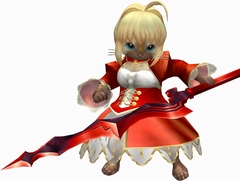 「MHF-Z」の「Fate/EXTELLA」コラボPVが公開中。ネロとガウェインのコラボ装備，パートニャーのネロ風装備のイラストと画面写真を掲載