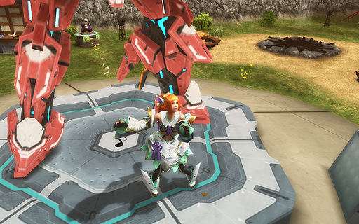 画像ギャラリー No.003のサムネイル画像 / 「MHF-Z」で「PSO2」コラボが本日スタート。PSO2なクエストや装備が登場，メゼポルタ広場には人型搭乗兵器「A.I.S」の姿も