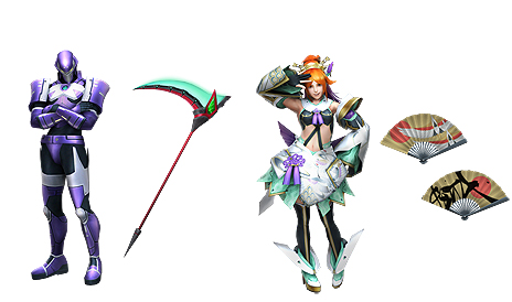 画像ギャラリー No.006のサムネイル画像 / 「MHF-Z」で「PSO2」コラボが本日スタート。PSO2なクエストや装備が登場，メゼポルタ広場には人型搭乗兵器「A.I.S」の姿も