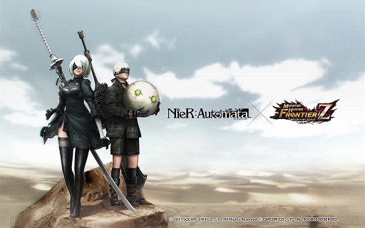 画像ギャラリー No.001のサムネイル画像 / 「MHF-Z」，「NieR:Automata」とのコラボが再登場。新たに追加された防具を紹介
