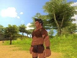 画像ギャラリー No.011のサムネイル画像 / 動物の魂が憑依した野蛮戦士？ 「81Keys」小麦色の肌と強靭な肉体が特徴の種族「ワッタ」の姿を動画を交えて確認しよう