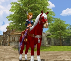 画像ギャラリー No.004のサムネイル画像 / 「81Keys」，プレイヤーキャラが騎乗できる乗り物をムービーとスクリーンショットで紹介。種族によっては，「自転車」が“三輪車”に