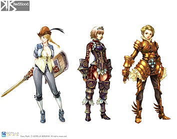 画像ギャラリー No.005のサムネイル画像 / 「Red Blood Online」ついに韓国サービス決定，キャラクター3種の戦闘場面が確認できる最新ムービーを公開