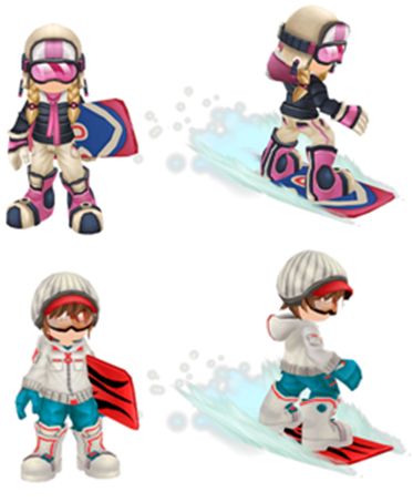 画像ギャラリー No.004のサムネイル画像 / 「NOSTALE」，2012年アップデートプランが公開。魔法のスノーボードが登場