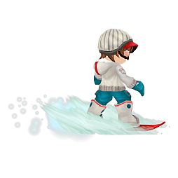 画像ギャラリー No.006のサムネイル画像 / 「NOSTALE」，2012年アップデートプランが公開。魔法のスノーボードが登場