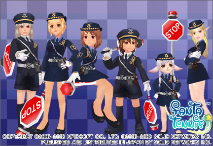 画像ギャラリー No.002のサムネイル画像 / 「ファンタテニス」小包機能実装&ミニスカ警察官の制服が登場