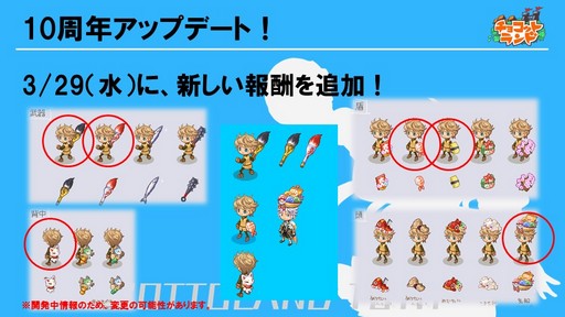 画像ギャラリー No.007のサムネイル画像 / 「チョコットランド」10周年を祝う記念オフラインパーティーをレポート。新クラス「デュアルスター」の4月実装など2017年ロードマップも発表