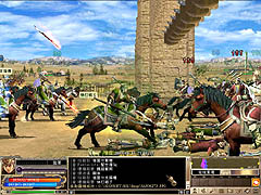 画像ギャラリー No.006のサムネイル画像 / ［TGS 2007＃06］三国志を題材とした横スクロールのMMORPG「三国群英伝Online」