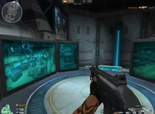 画像ギャラリー No.007のサムネイル画像 / 「クロスファイア」チームデスマッチ用新マップ「N.Station」が明日実装。低重力による高さを生かした空中戦の様子をプレイ動画で確認しよう