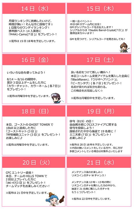 画像ギャラリー No.017のサムネイル画像 / 「クロスファイア」，高低差のある新マップ「Ghost Tower」が実装に。「Mini Weapon セットガチャ」が登場＆“美味しい”日替わりイベントも開催中