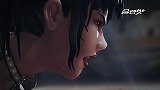 画像ギャラリー No.007のサムネイル画像 / 美女対大男の熱い対決が描かれたホッケーゲーム「Slapshot」のプロモムービー