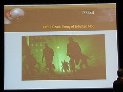 画像ギャラリー No.005のサムネイル画像 / ［GDC 2009＃17］なんのためにボスキャラがいるのか？ 「Left 4 Dead」に見る，プレイヤーをCo-opに誘う仕掛け