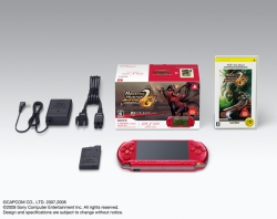 画像ギャラリー No.002のサムネイル画像 / PSP-3000と「MHP2G」のセット“新米ハンターズパック”が7月23日に発売
