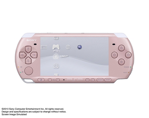 画像ギャラリー No.003のサムネイル画像 / PSP-3000の新色「ブロッサム・ピンク」が2010年3月4日に数量限定で発売