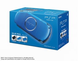 画像ギャラリー No.004のサムネイル画像 / PSPバリューパックが数量限定で7月5日から再販売。カラーバリエーションはピアノ・ブラックとバイブラント・ブルーの2色
