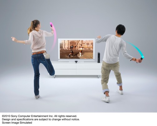画像ギャラリー No.013のサムネイル画像 / SCE，GDC 2010にて「PlayStation Moveモーションコントローラ」を発表。セットで使う「サブコントローラ」とあわせ，2010年秋発売
