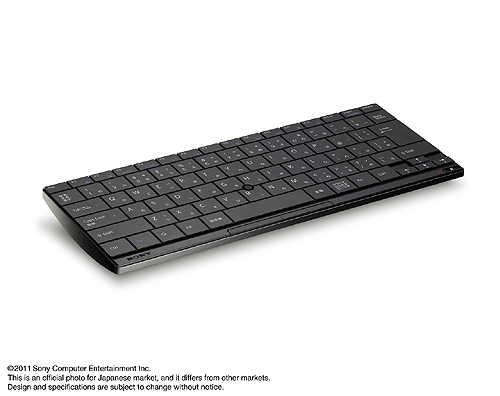 画像ギャラリー No.002のサムネイル画像 / SCEJ，PS3とBluetoothで接続できる「ワイヤレスキーボード」を6月30日に発売。同日からは「PlayStation 3 HDDレコーダーパック 320GB」の再販も