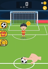 画像ギャラリー No.002のサムネイル画像 / Yahoo!ゲーム かんたんゲームで「サッカーシュート」が配信開始