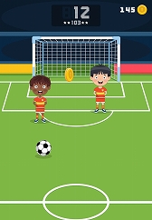 画像ギャラリー No.003のサムネイル画像 / Yahoo!ゲーム かんたんゲームで「サッカーシュート」が配信開始