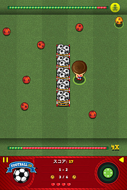画像ギャラリー No.003のサムネイル画像 / Yahoo!ゲーム かんたんゲームで「ボクとサッカーボール」が配信