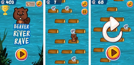 画像ギャラリー No.001のサムネイル画像 / 「ビーバーリバーレイブ」が大人ゲーム王国 for Yahoo! ゲーム かんたんゲームに登場