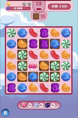 画像ギャラリー No.002のサムネイル画像 / Yahoo!ゲーム かんたんゲームで「スーパーキャンディパズル」が配信開始