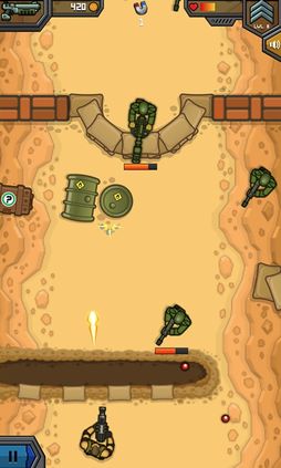 画像ギャラリー No.003のサムネイル画像 / 「弾丸ソルジャー」がYahoo!ゲームのかんたんゲームで配信開始