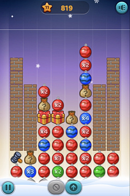 画像ギャラリー No.004のサムネイル画像 / 「Yahoo!ゲーム かんたんゲーム」で“サンタのクリスマスパズル”が配信スタート